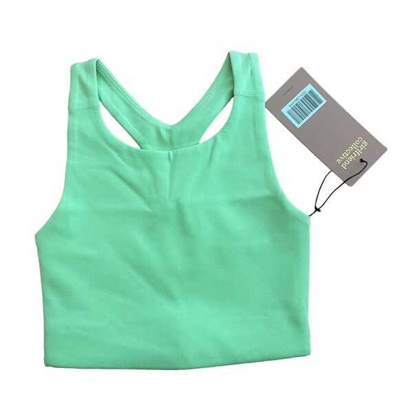 girlfriend collective Other - Girlfriend Collective Size XXS Sports Bra Racerback Lime Green Neon NWT